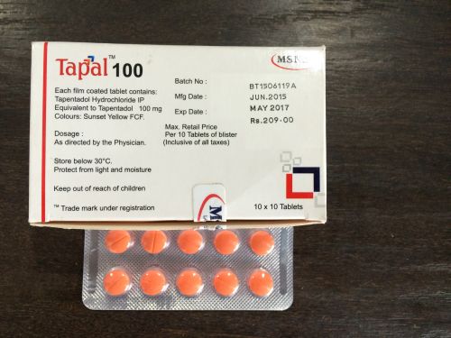 Tapal 100mg Tapentadol Tablets